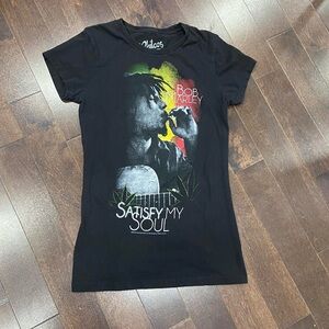 Bob Marley graphic tee y2k